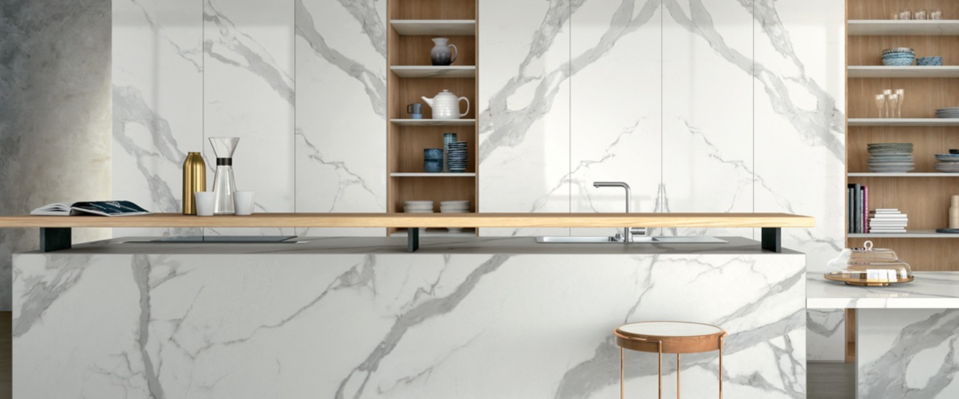 Quartz slabs and countertops in US