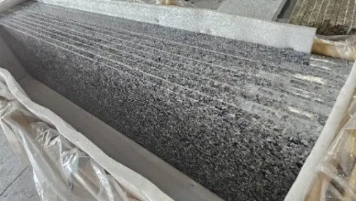 Sealed 4-way wooden crate ready for loading