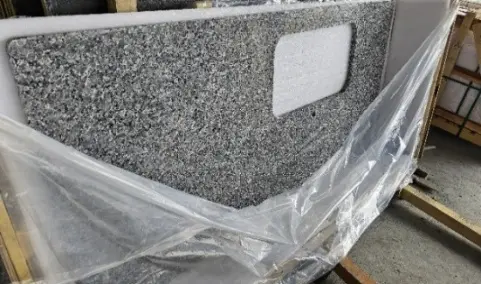 Crates loaded inside a shipping container