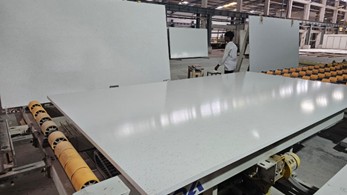 Edge polishing machine granite quartz countertops automated finishing systems