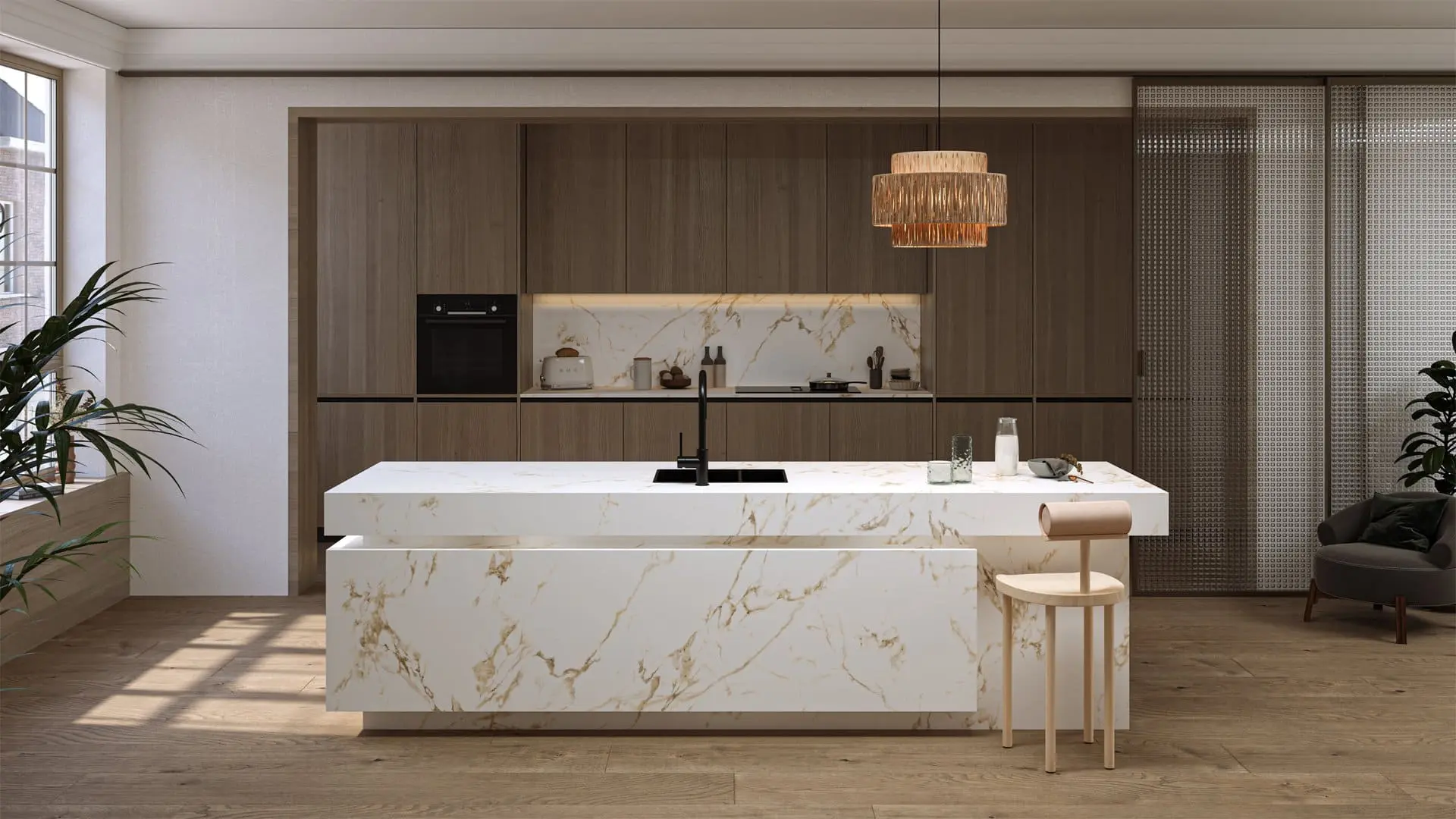 Quartz slabs and countertops in US